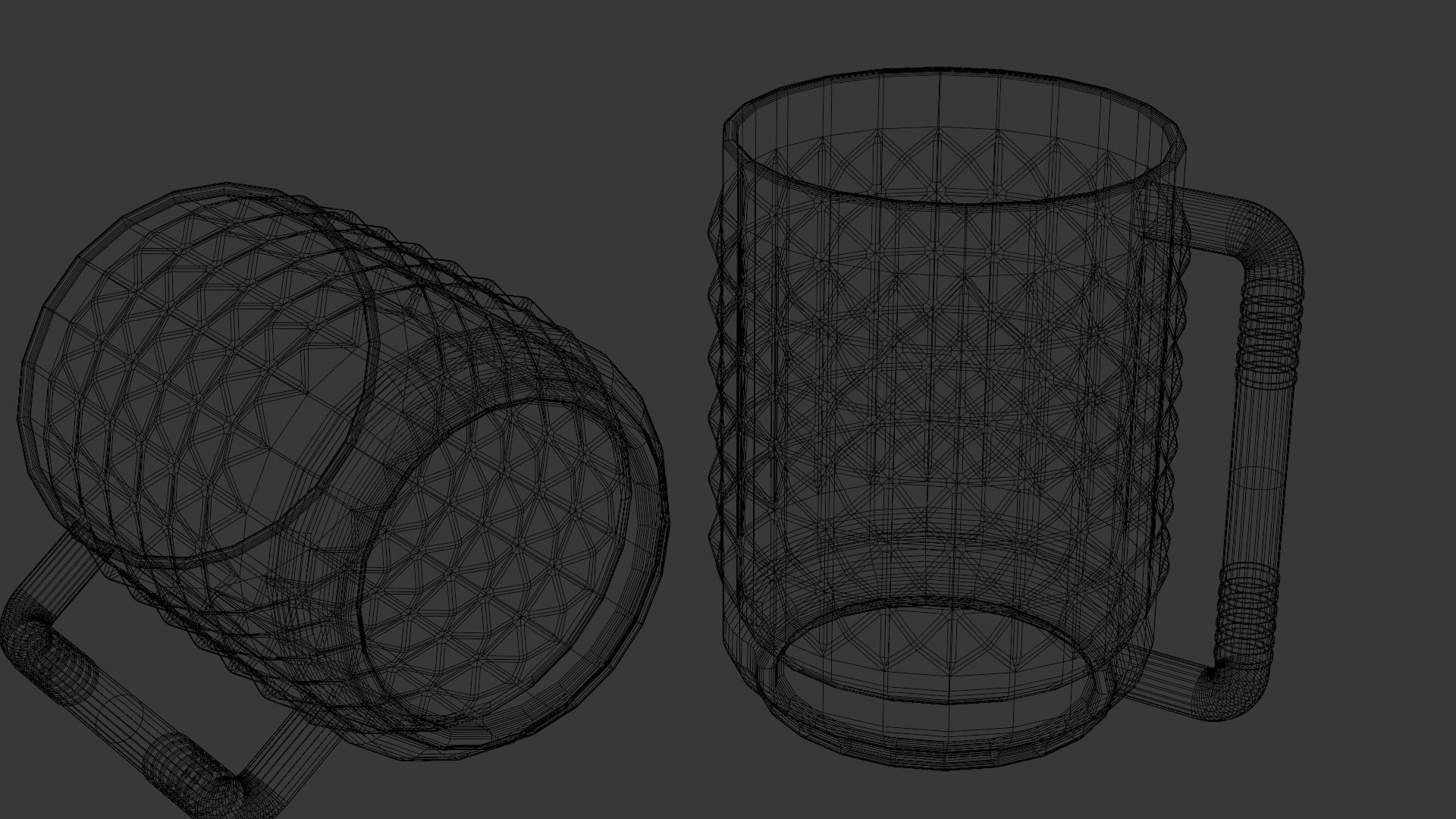 Stylish 3D Cup - Versatile and Modern Design 3D print model_2