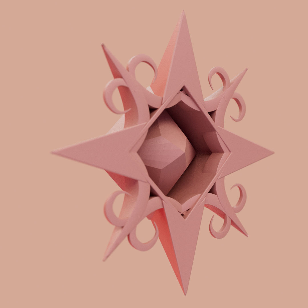 V Rising 3D Pendant Jewelry 3D model_18