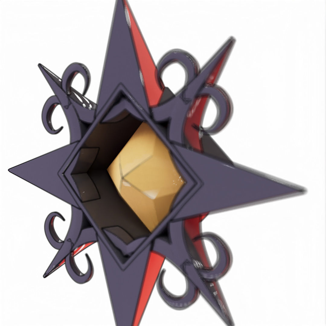 V Rising 3D Pendant Jewelry 3D model_29