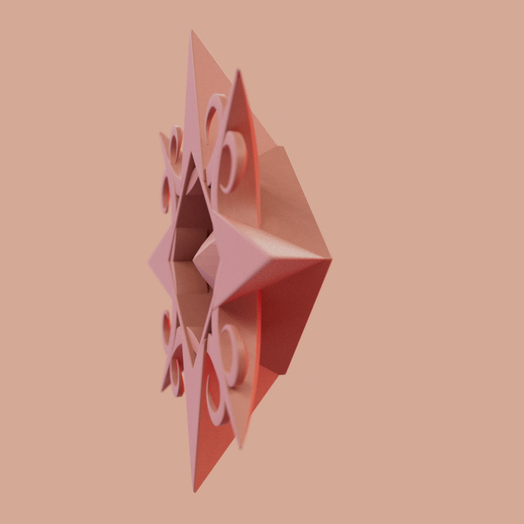 V Rising 3D Pendant Jewelry 3D model_21