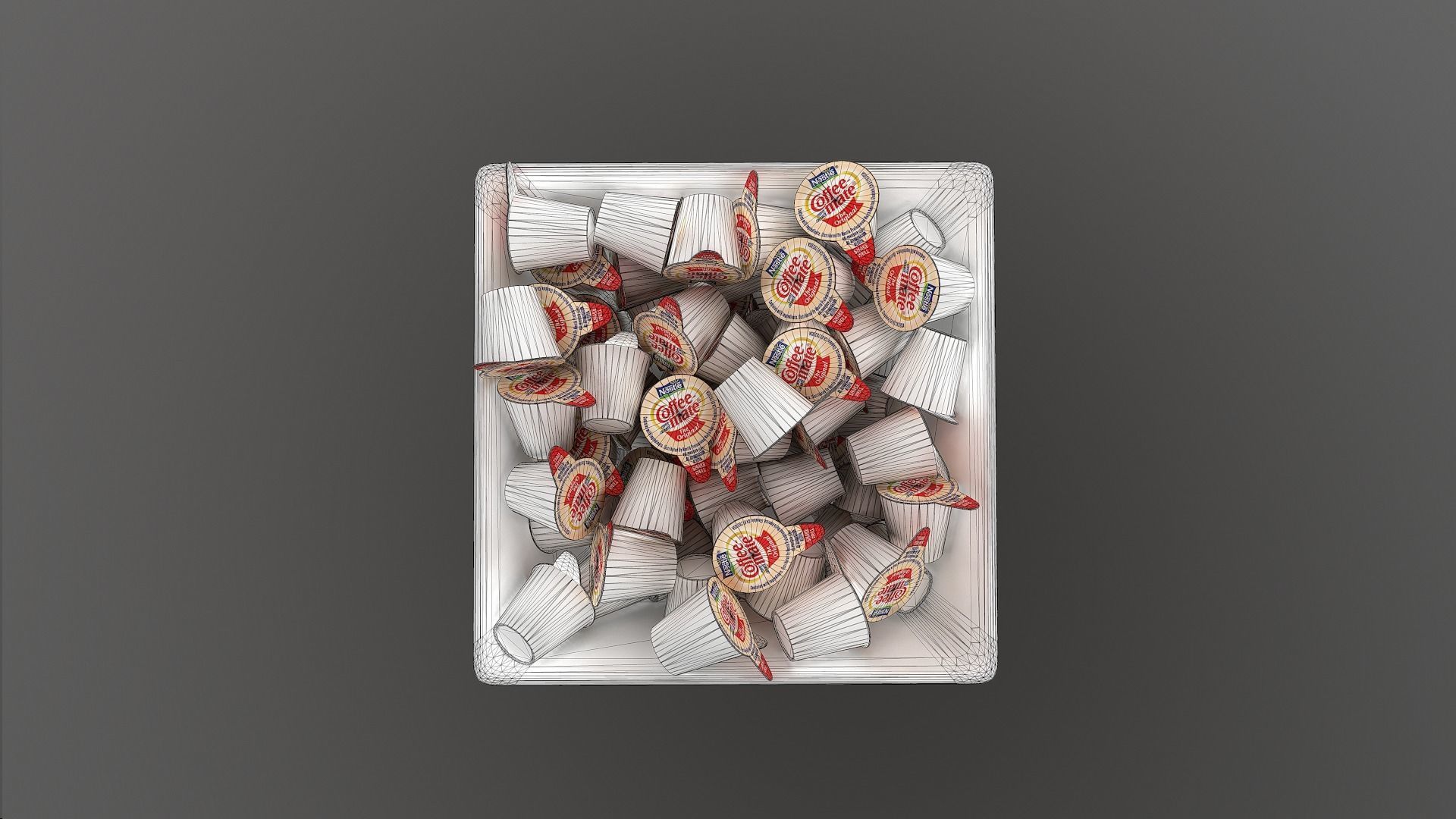 Coffee Creamers Pack - High-Quality 3D Models 3D model_10