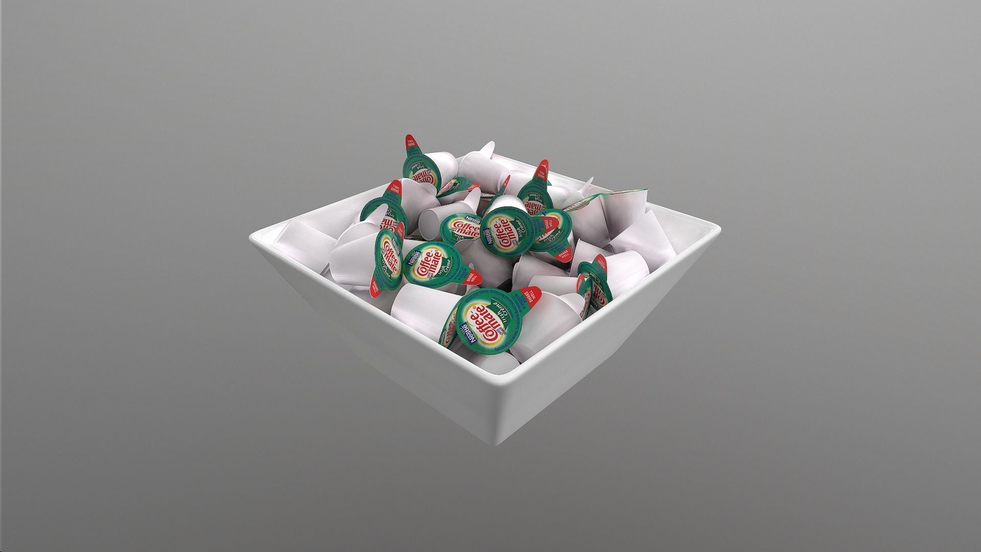 Coffee Creamers Pack - High-Quality 3D Models 3D model_7