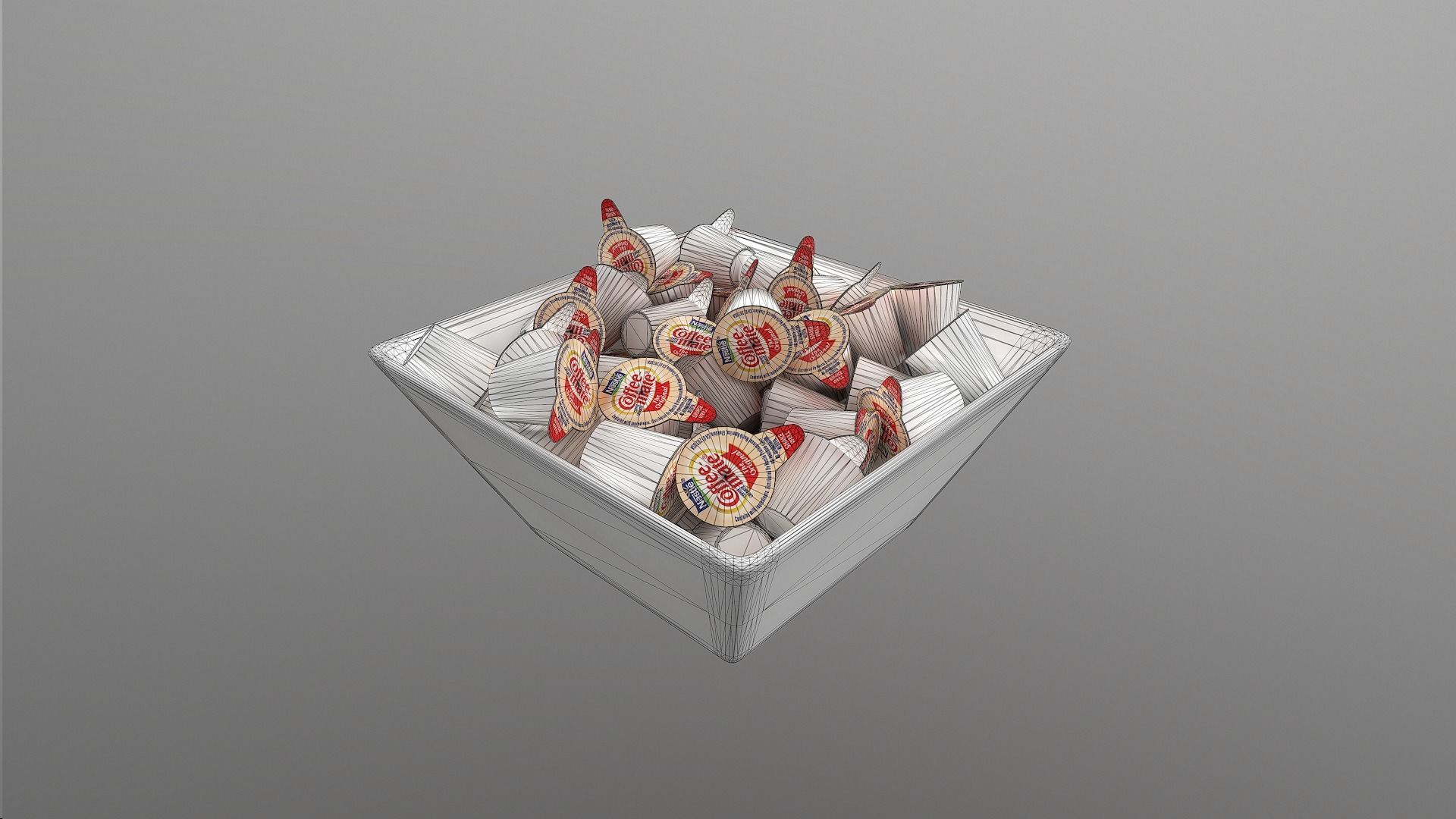 Coffee Creamers Pack - High-Quality 3D Models 3D model_9