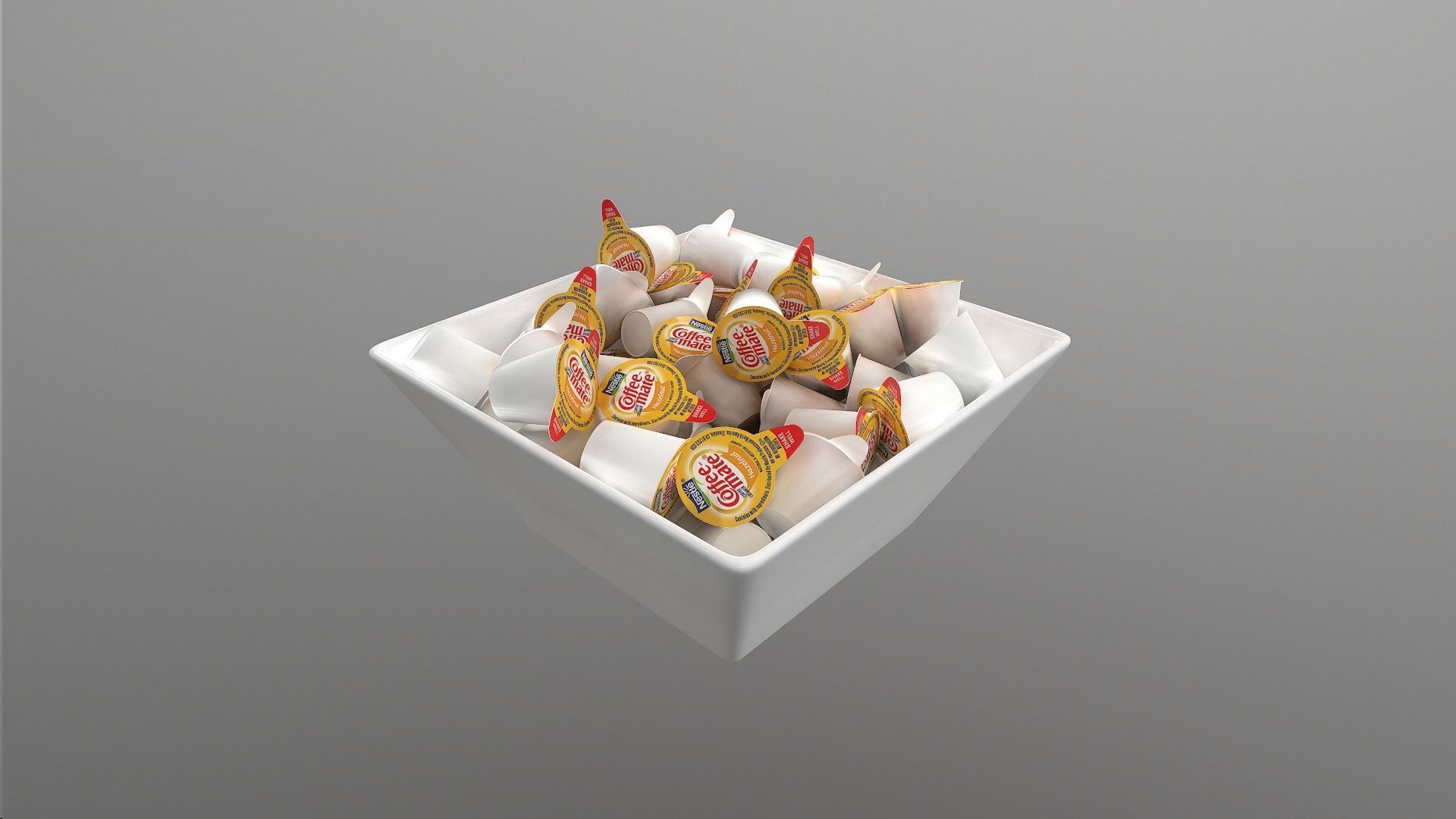 Coffee Creamers Pack - High-Quality 3D Models 3D model_6