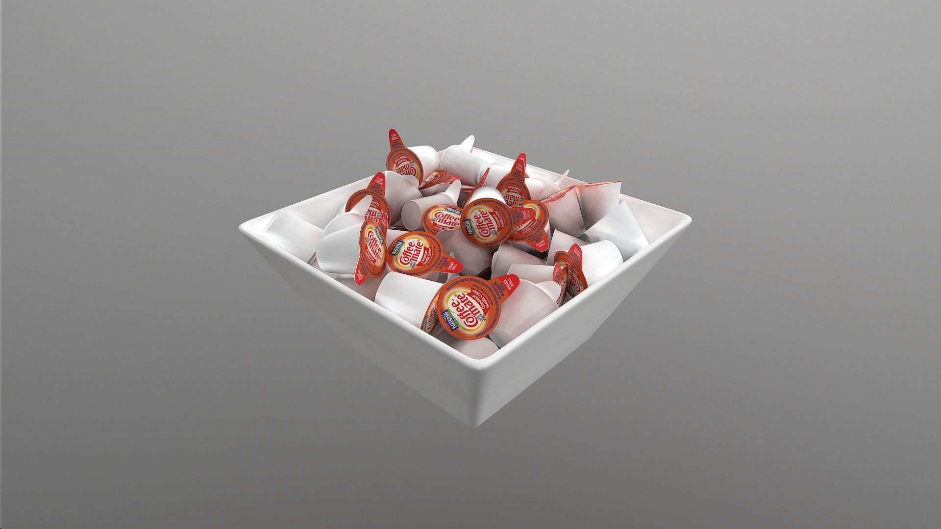 Coffee Creamers Pack - High-Quality 3D Models 3D model_3