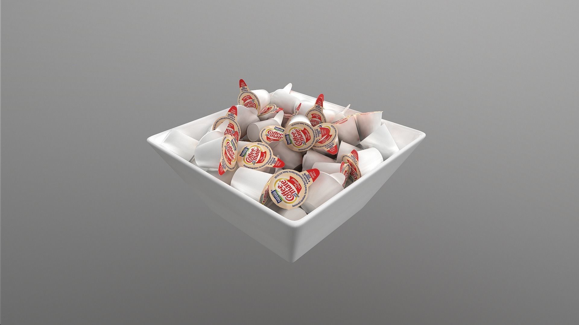 Coffee Creamers Pack - High-Quality 3D Models 3D model_8