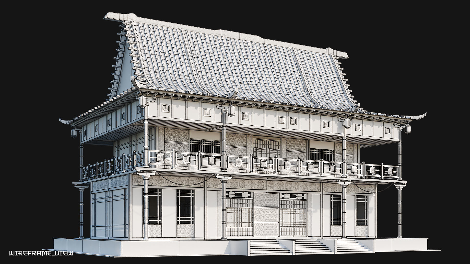 50 JAPAN BUILDINGS - 4K PBR HIGH QUALITY Low-poly 3D model_95