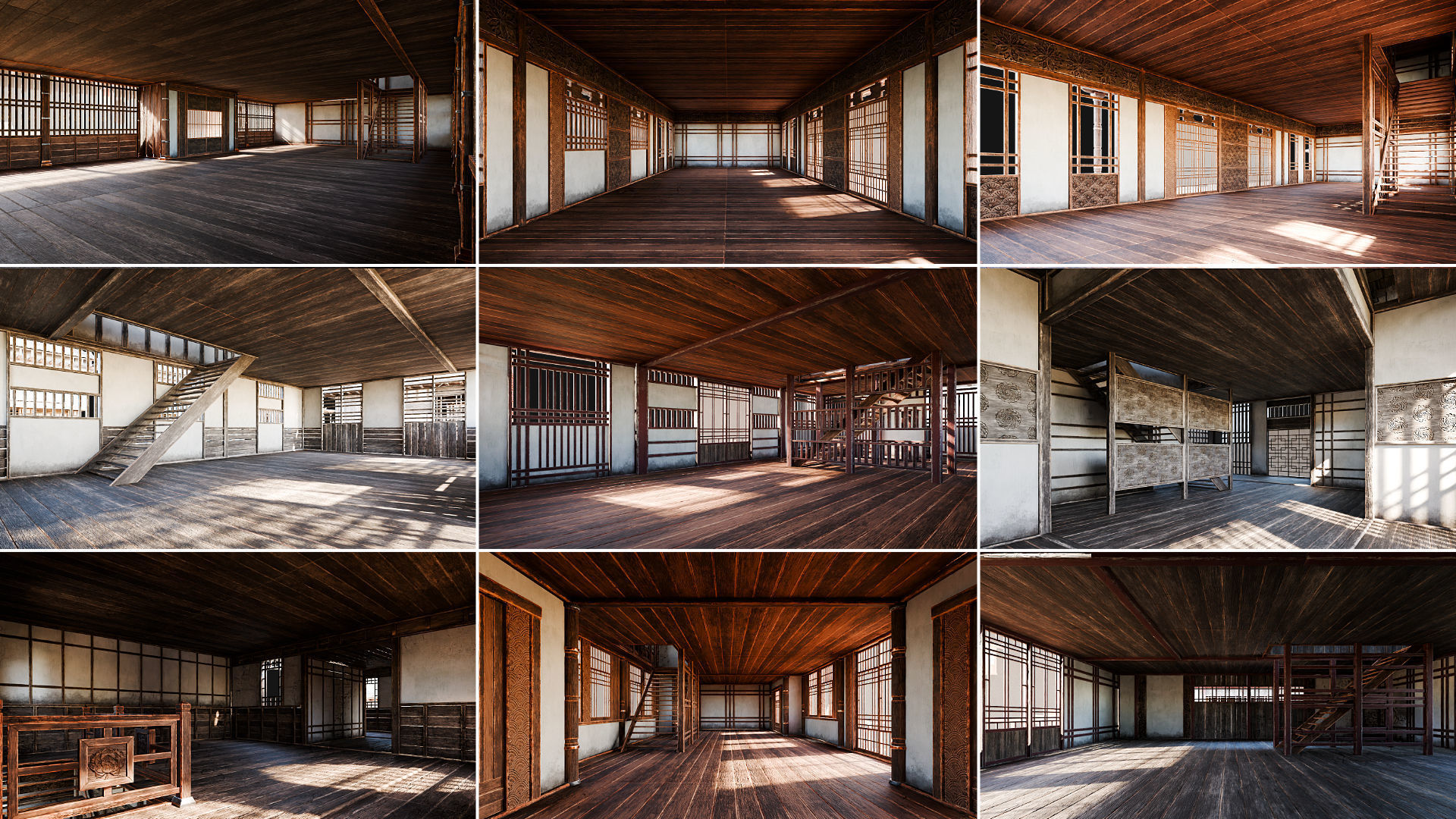 50 JAPAN BUILDINGS - 4K PBR HIGH QUALITY Low-poly 3D model_7