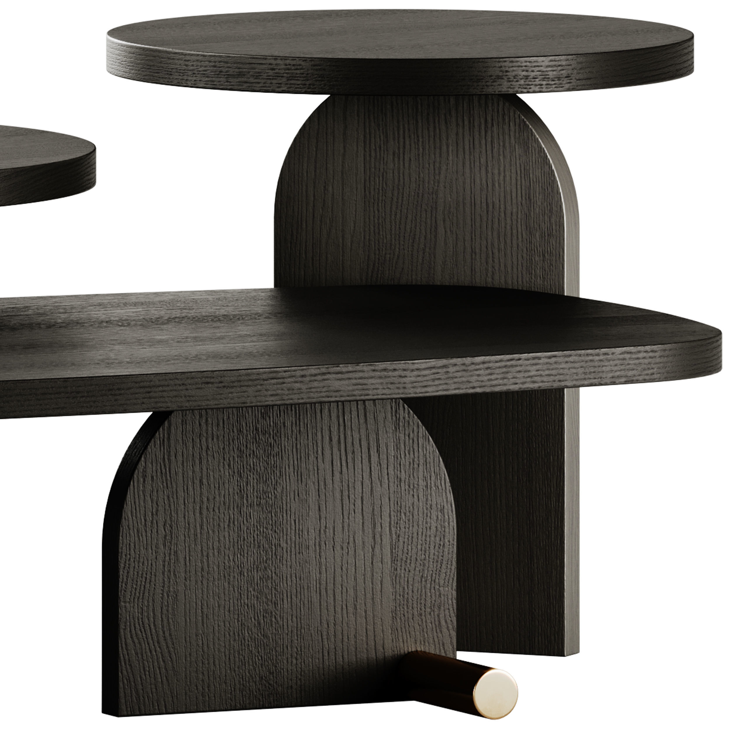 Nomon Nova Side and Coffee Table 3D model_2