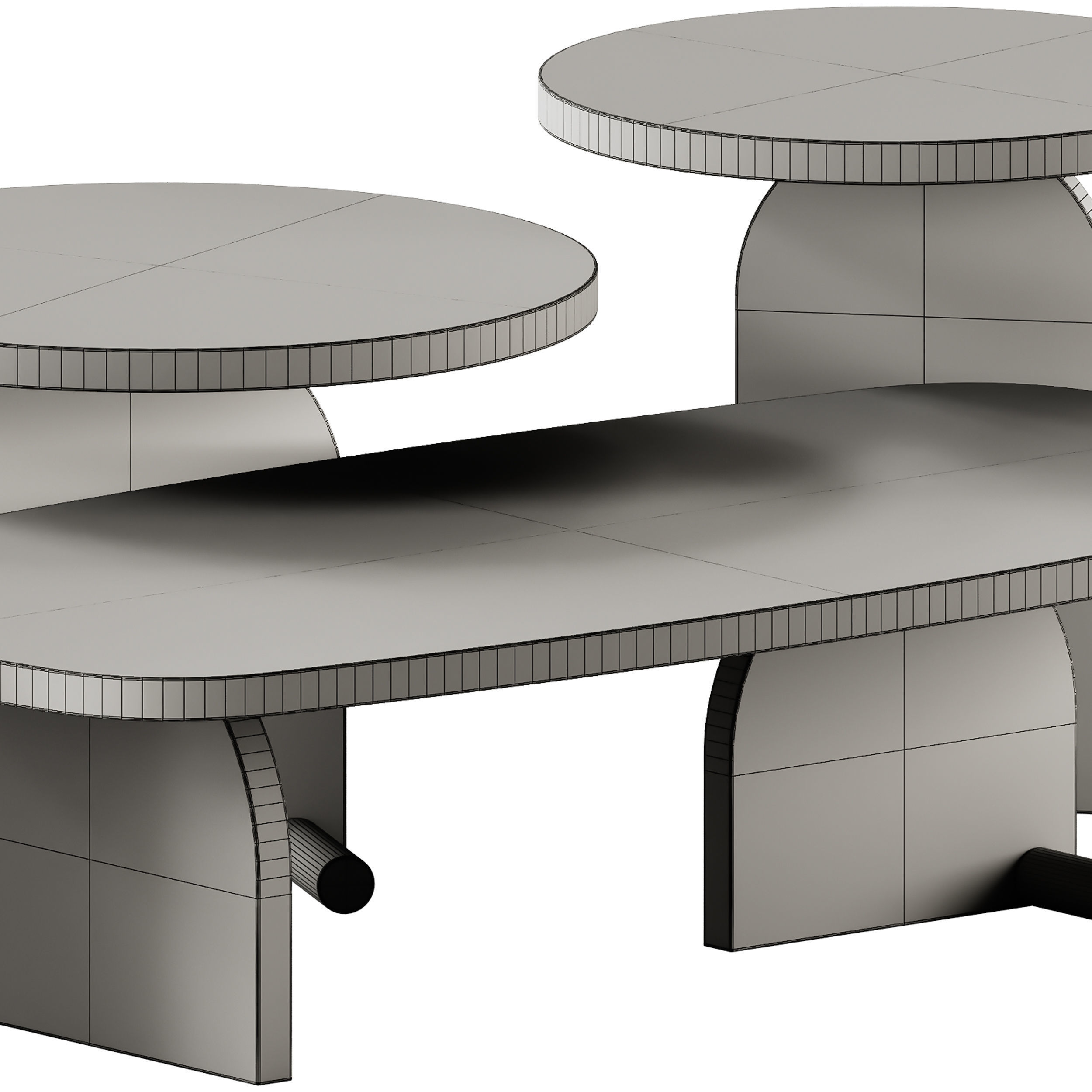 Nomon Nova Side and Coffee Table 3D model_6