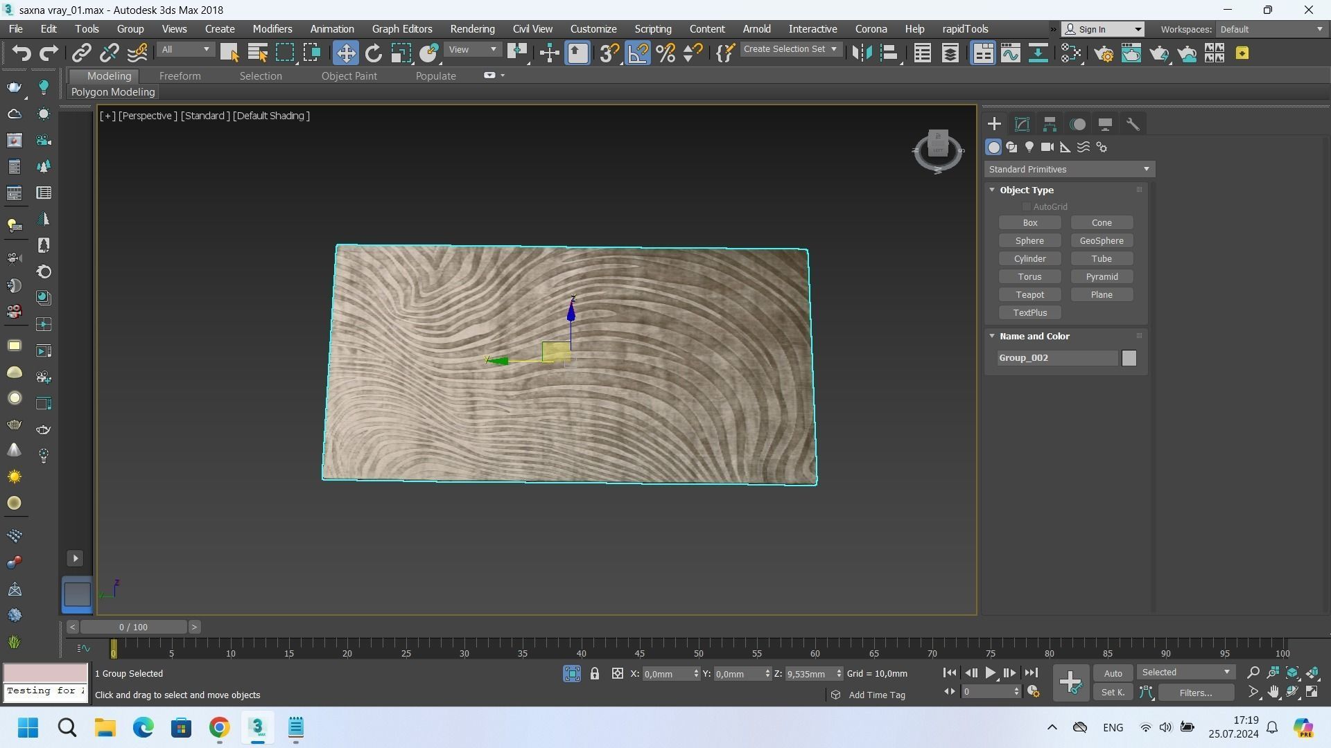 Madison carpet 3D model_7