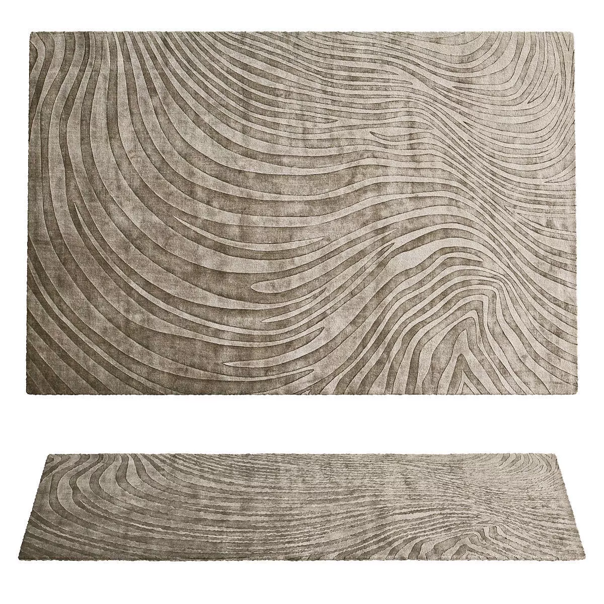 Madison carpet 3D model_0