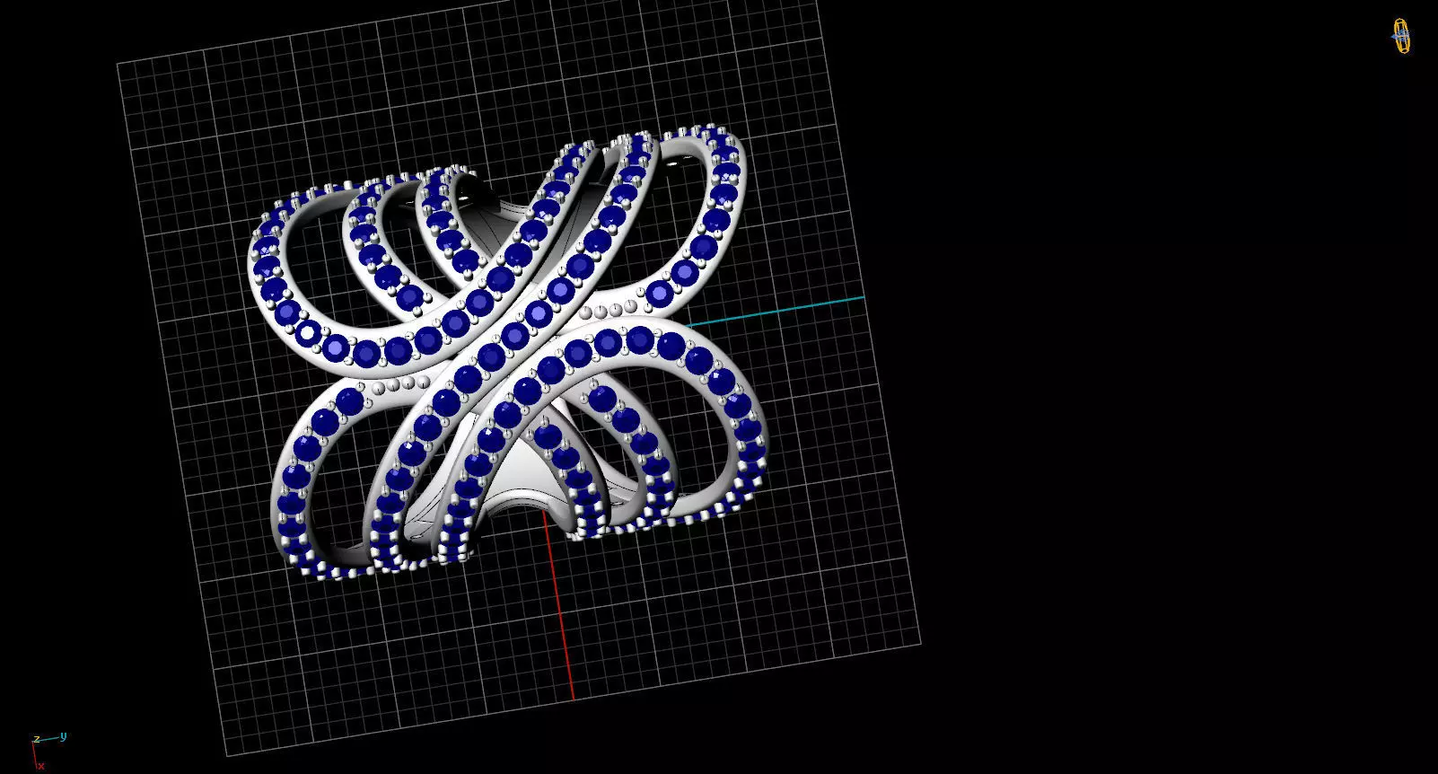 Ring Girly 3D print model
