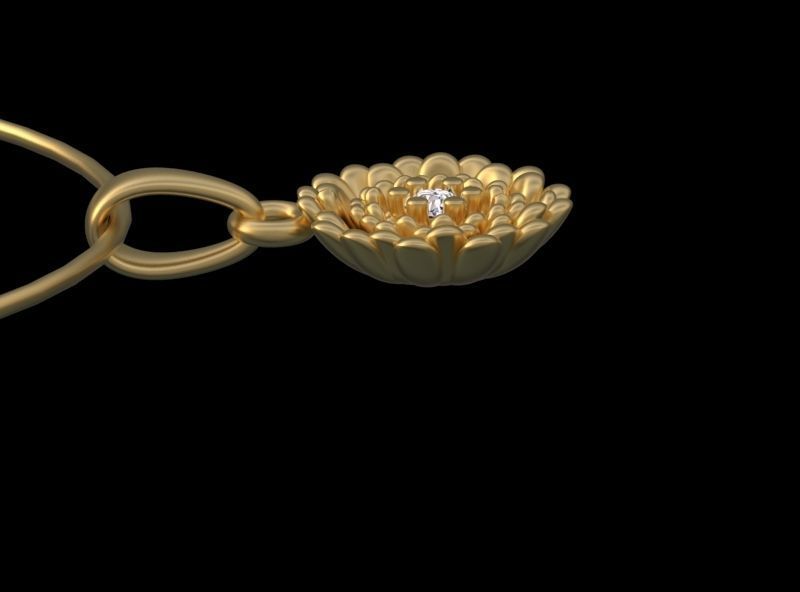 PENDANTS FLOWERS 3D print model_21