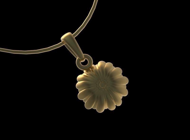 PENDANTS FLOWERS 3D print model_23