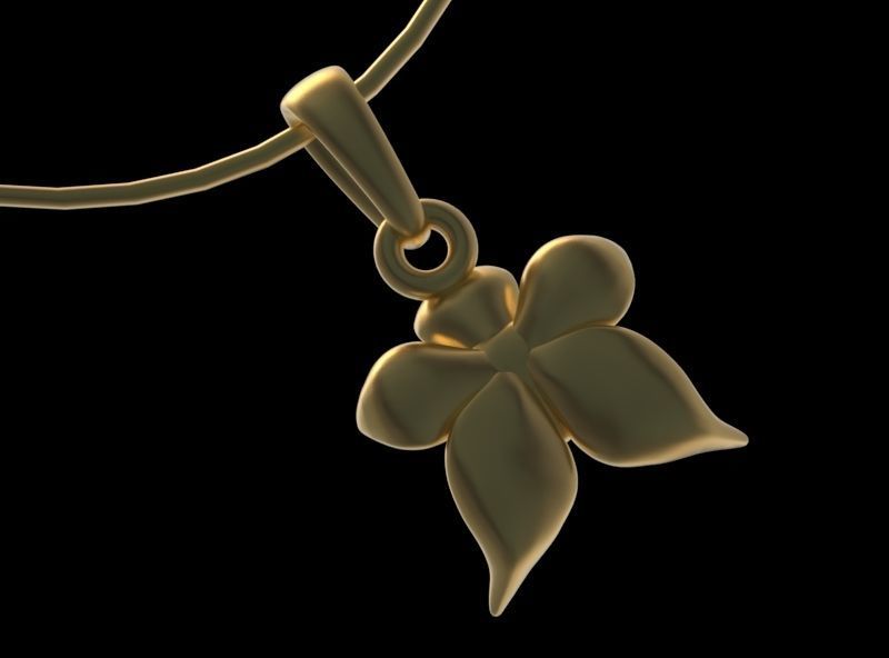PENDANTS FLOWERS 3D print model_43