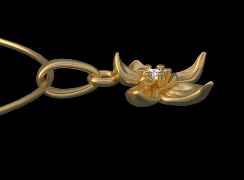 PENDANTS FLOWERS 3D print model_44