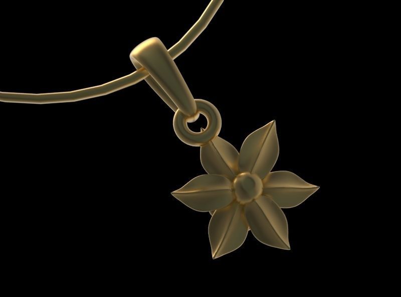 PENDANTS FLOWERS 3D print model_56