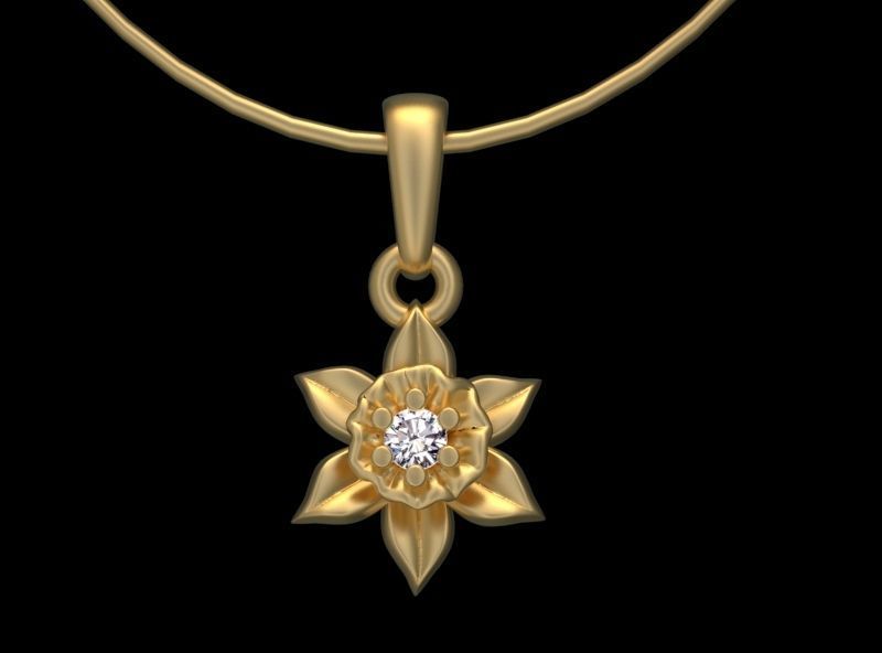 PENDANTS FLOWERS 3D print model_55