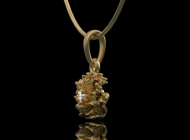 PENDANTS FLOWERS 3D print model_78