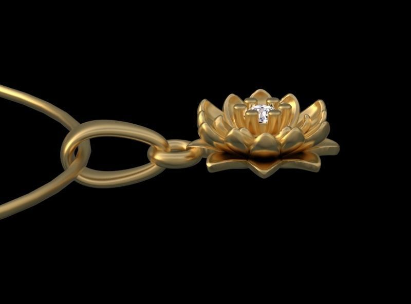 PENDANTS FLOWERS 3D print model_61