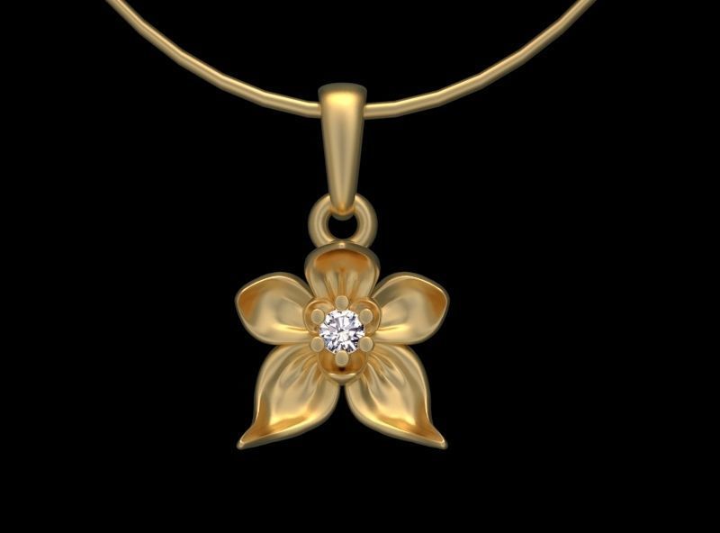 PENDANTS FLOWERS 3D print model_46