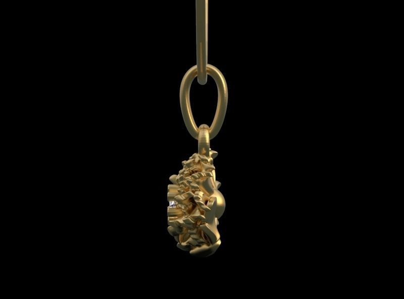 PENDANTS FLOWERS 3D print model_79
