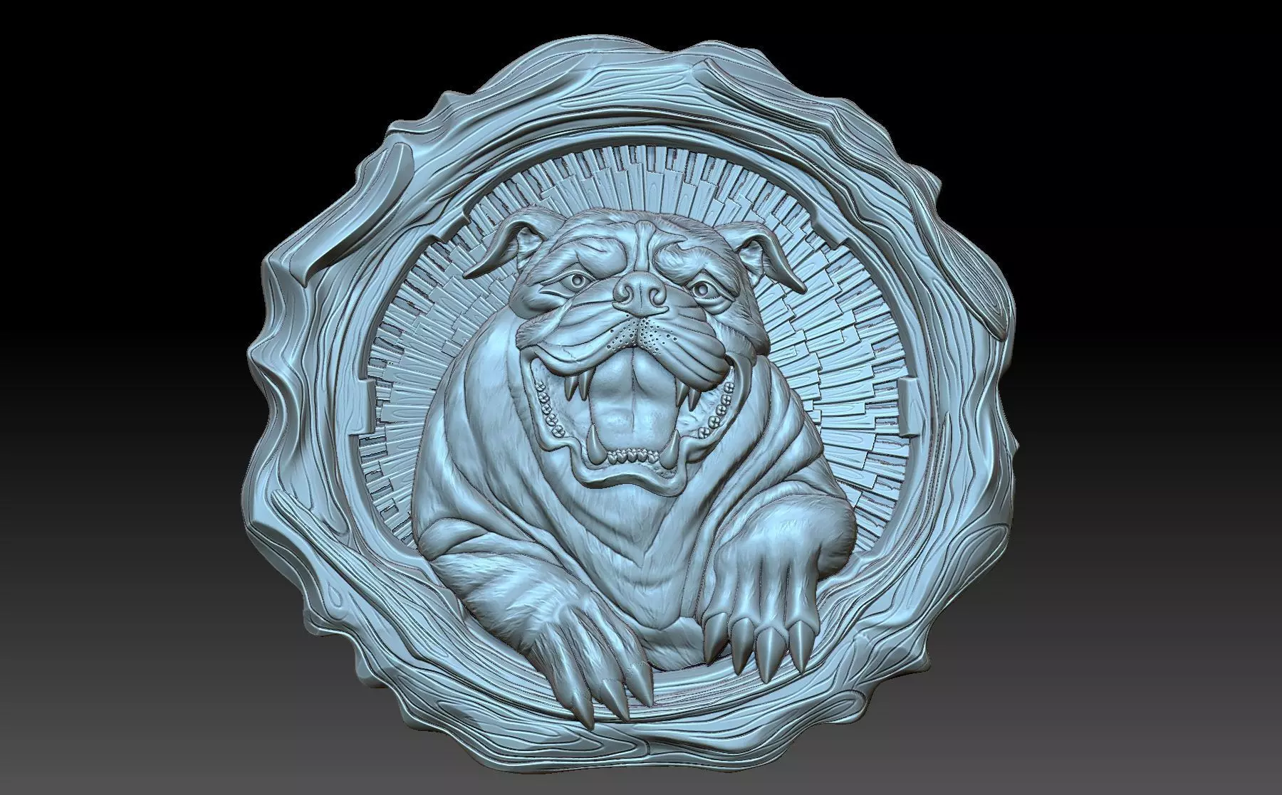 Good Bulldog 3D print model_0