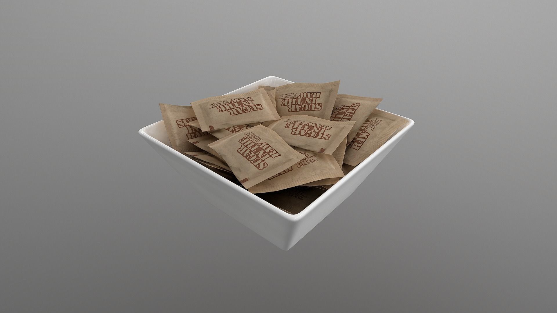 Dry Condiment Packets - High-Quality 3D Models 3D model_4