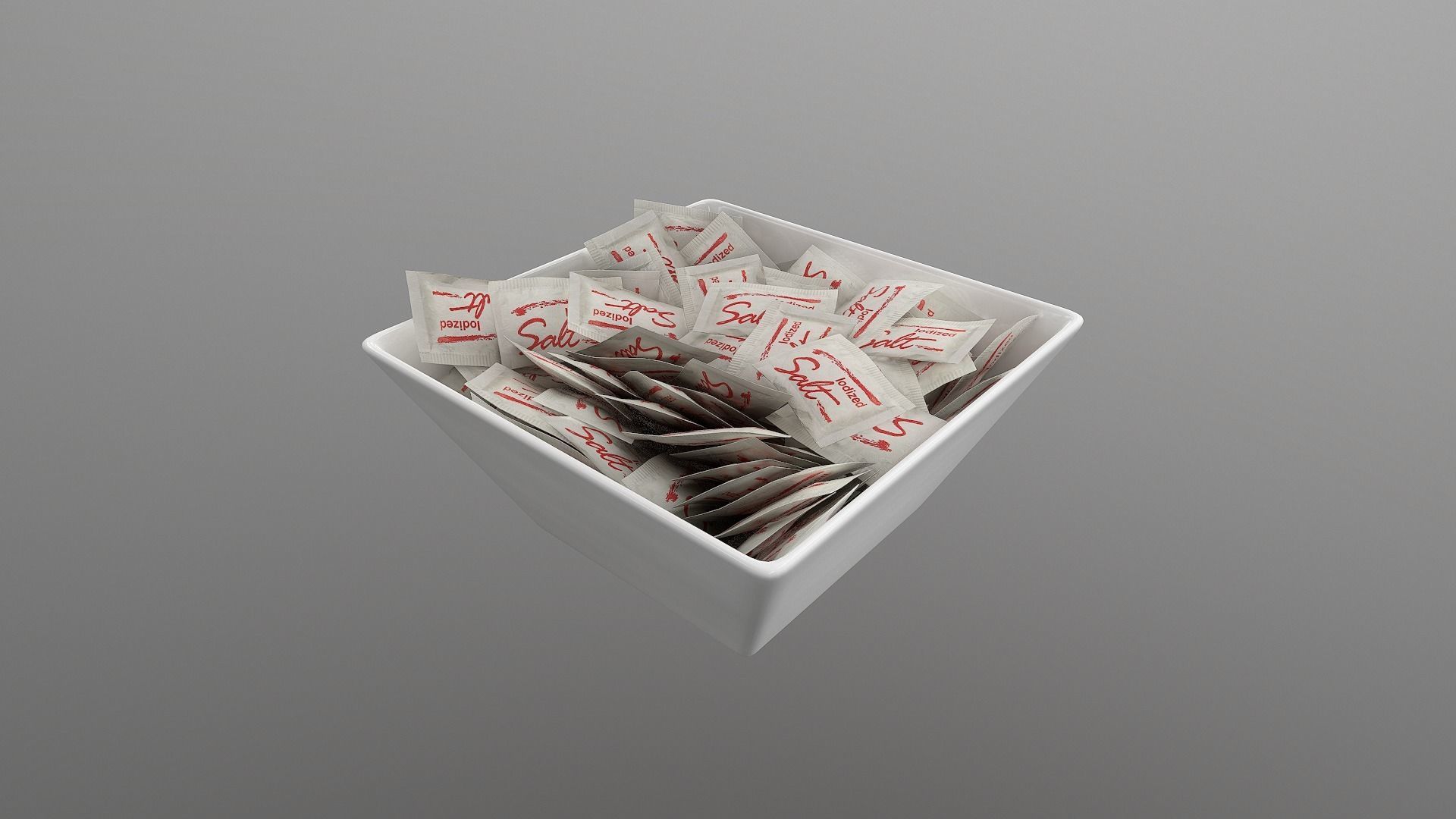 Dry Condiment Packets - High-Quality 3D Models 3D model_2