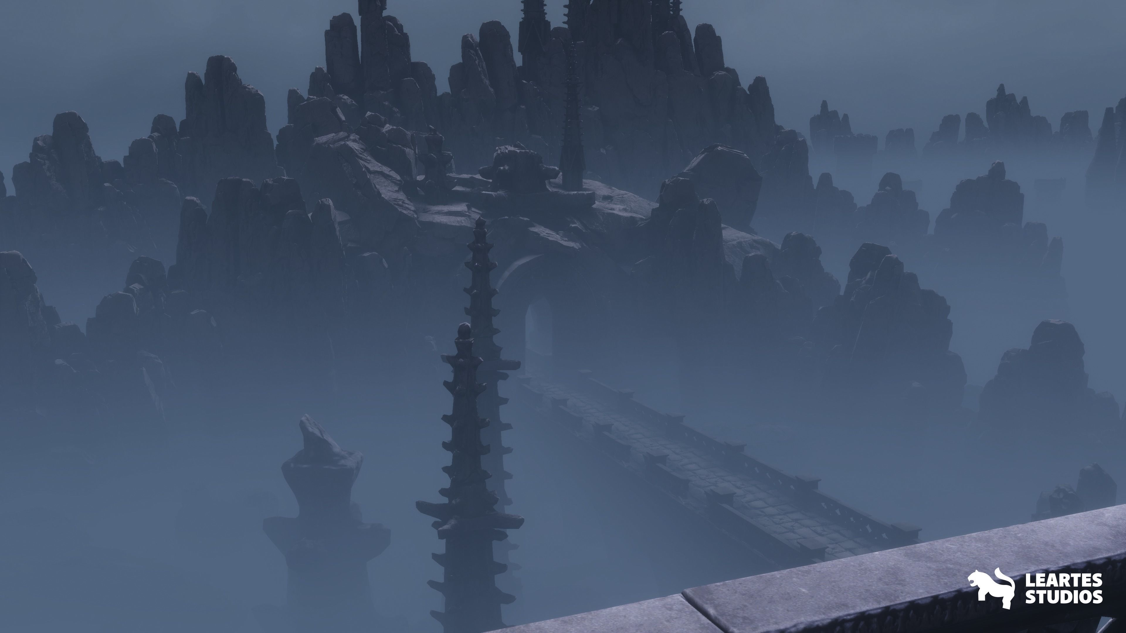 The Great Tree Environment Low-poly 3D model_8