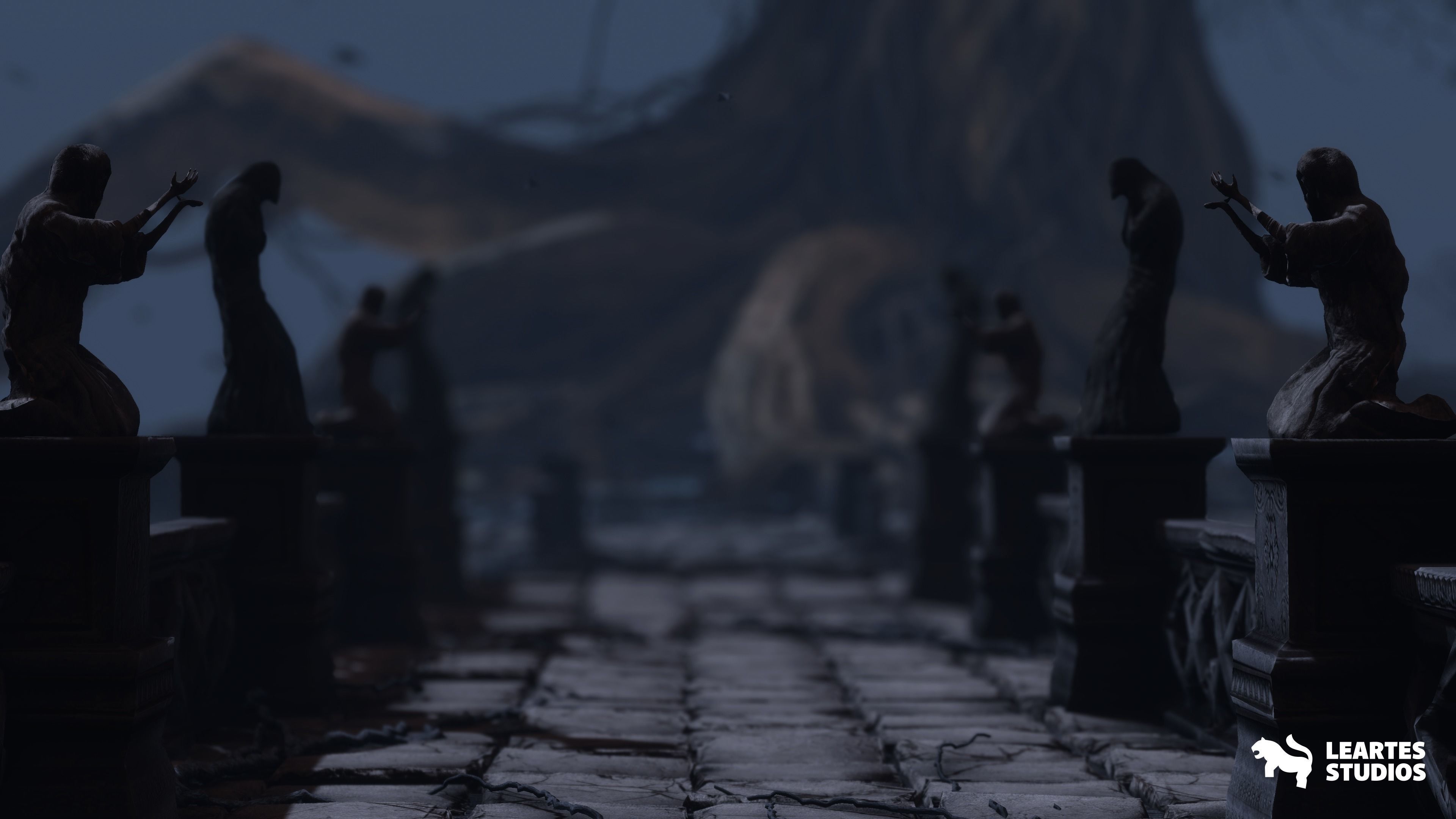 The Great Tree Environment Low-poly 3D model_12