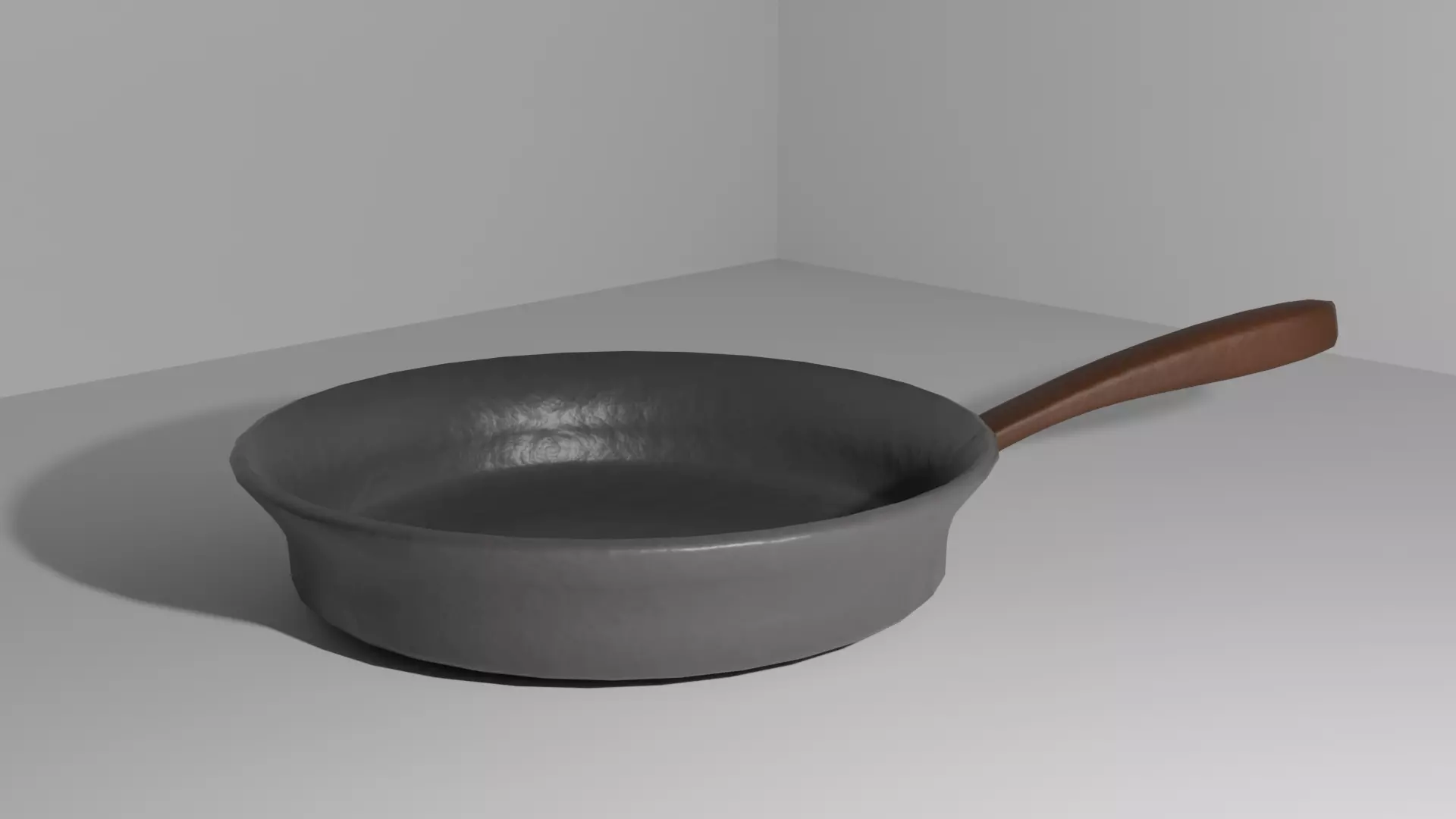 Low-Poly Pan Free low-poly 3D model