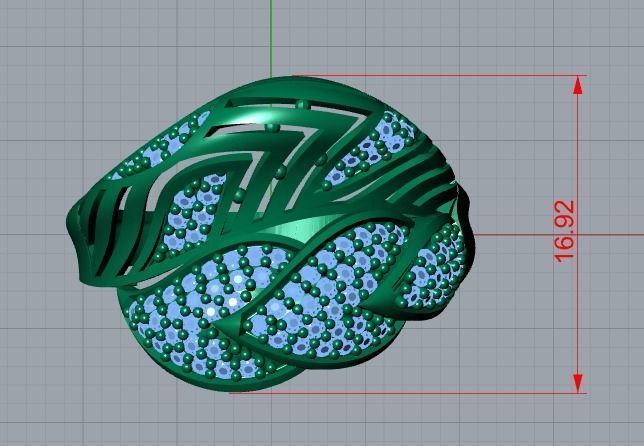 jewelry ring 3D print model_7