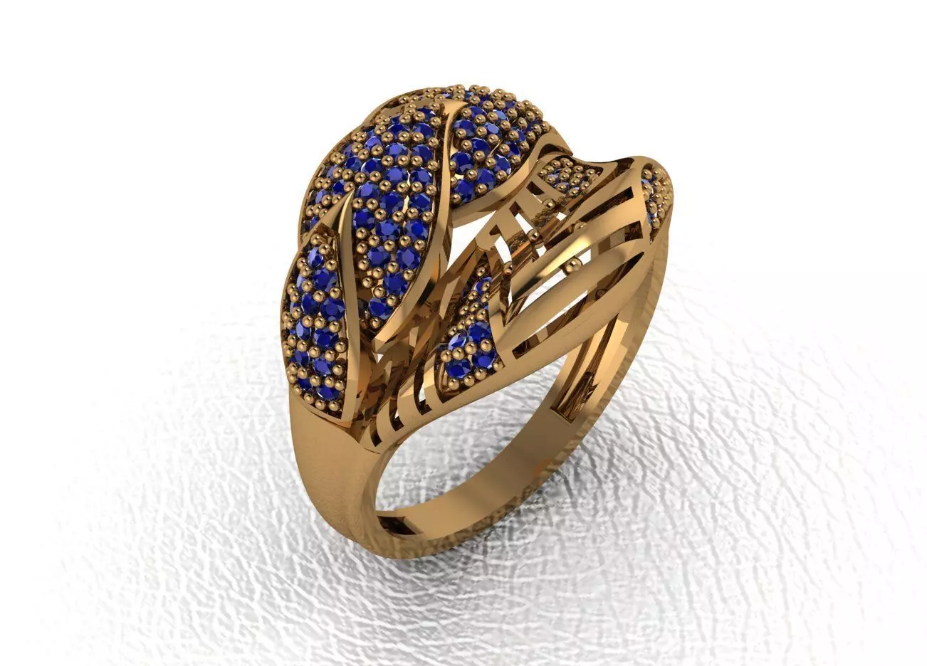 jewelry ring 3D print model_0