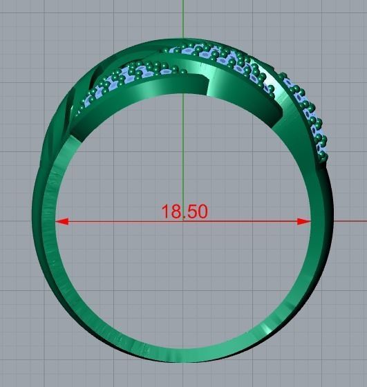 jewelry ring 3D print model_9