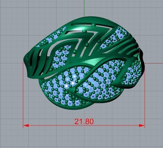 jewelry ring 3D print model_8