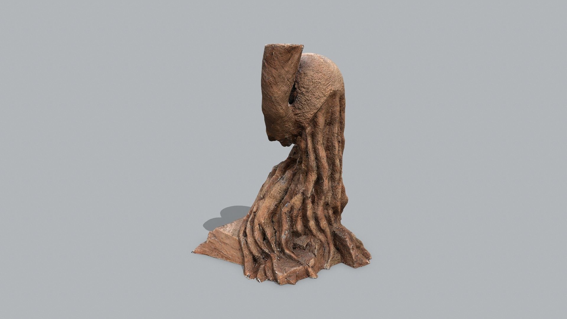 Hands of the devil Low-poly 3D model_5