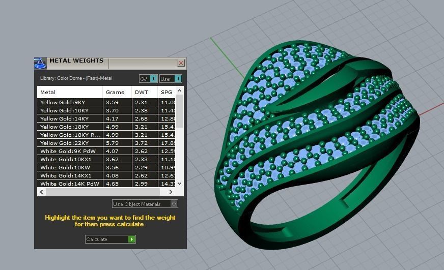 jewelry ring 3D print model_5