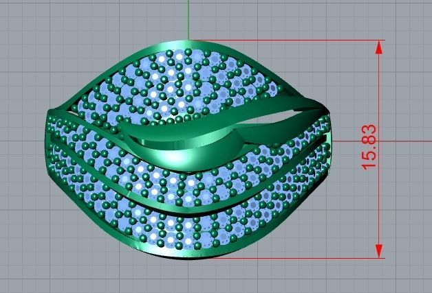 jewelry ring 3D print model_7