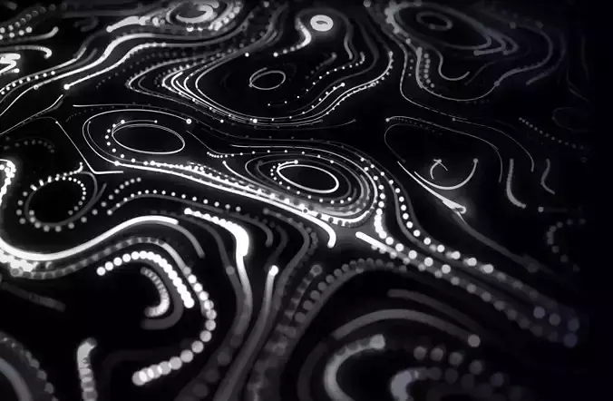 Abstract lines texture array motion effect