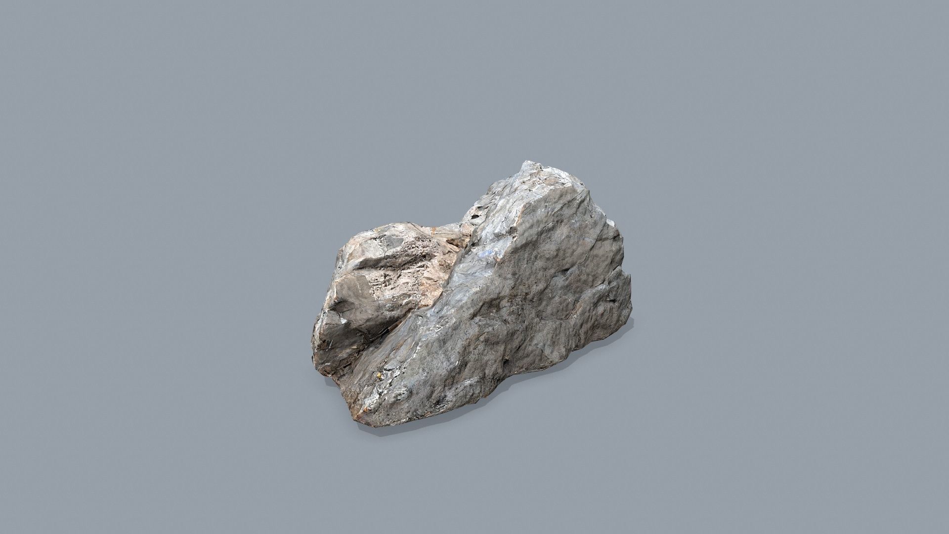 desert rocks Low-poly 3D model_20