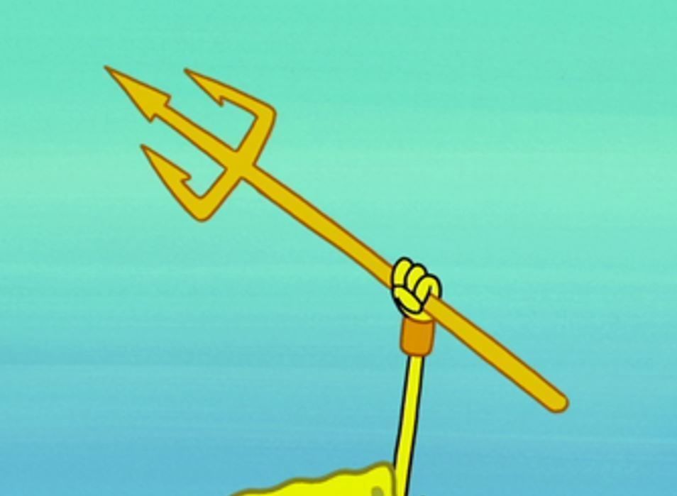 Trident Trouble from Spongbob 3D print model_2
