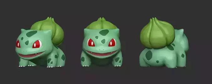Bulbasaur 3D print model Bulbasaur 3D print model