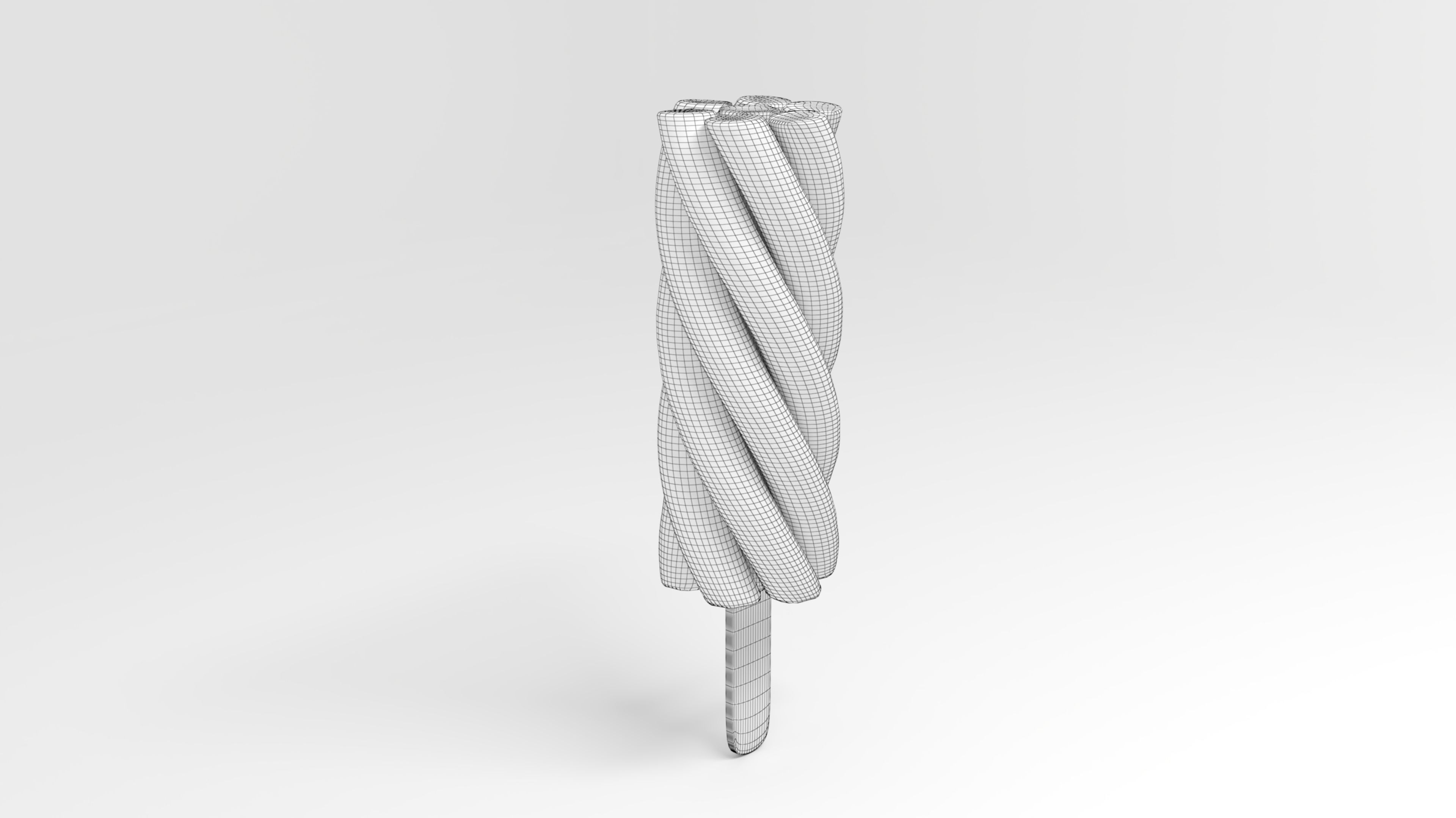 Ice Cream Summer Icon 3D model_8