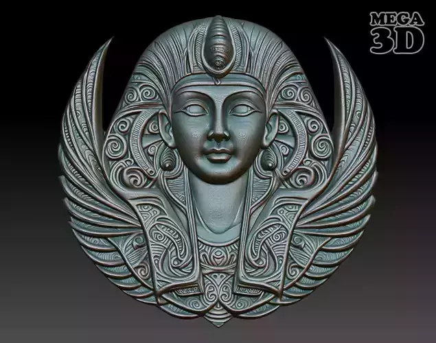 Egypt Goddess basrelief 06 240725