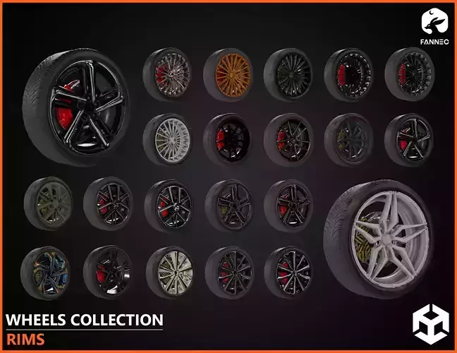 RIMS - Wheels Collection - Unity