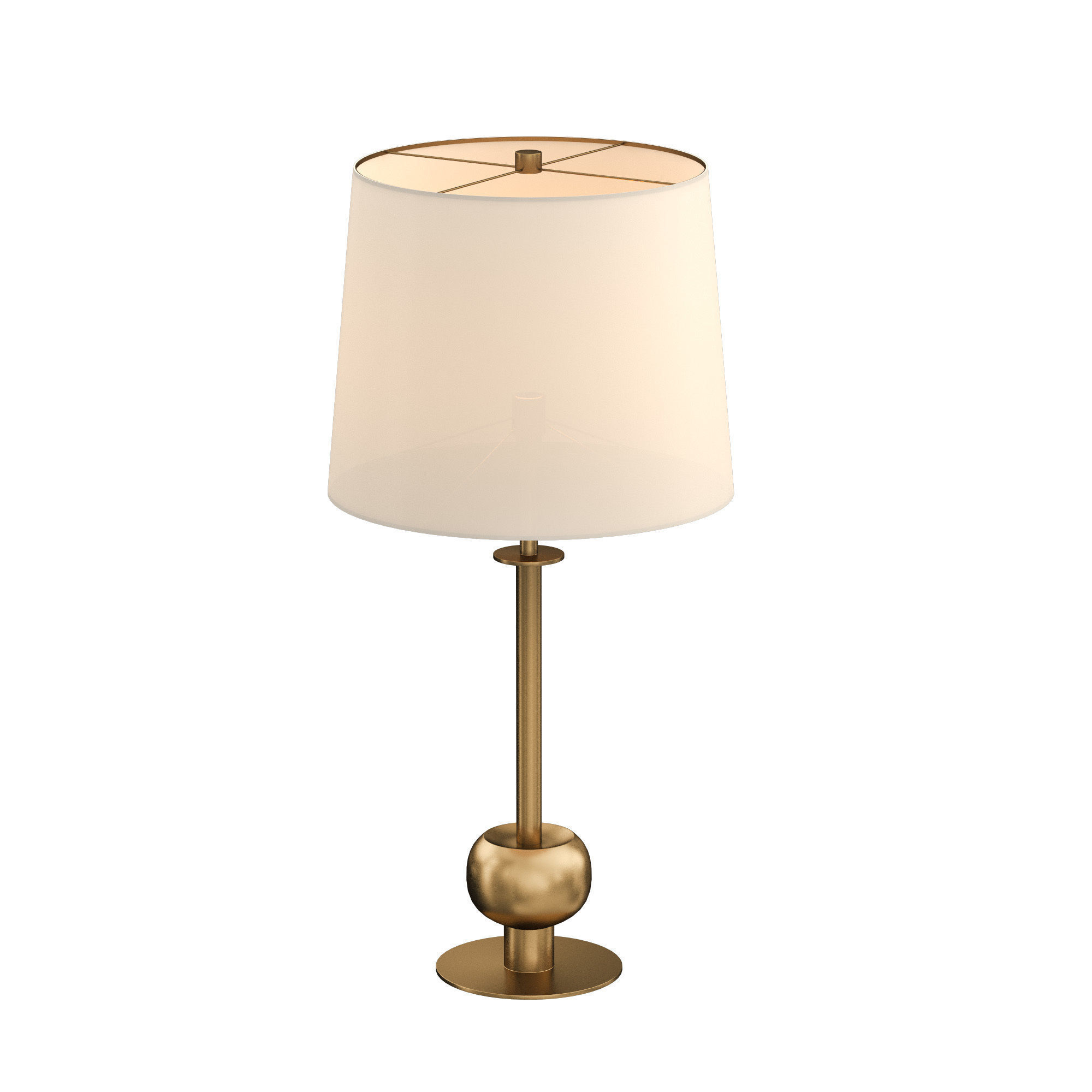 Comtesse Medium Table Lamp 3D model_3