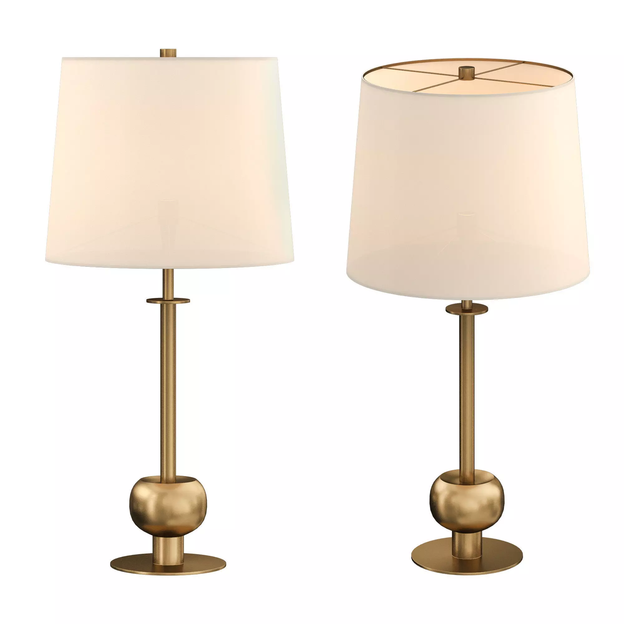 Comtesse Medium Table Lamp 3D model_0