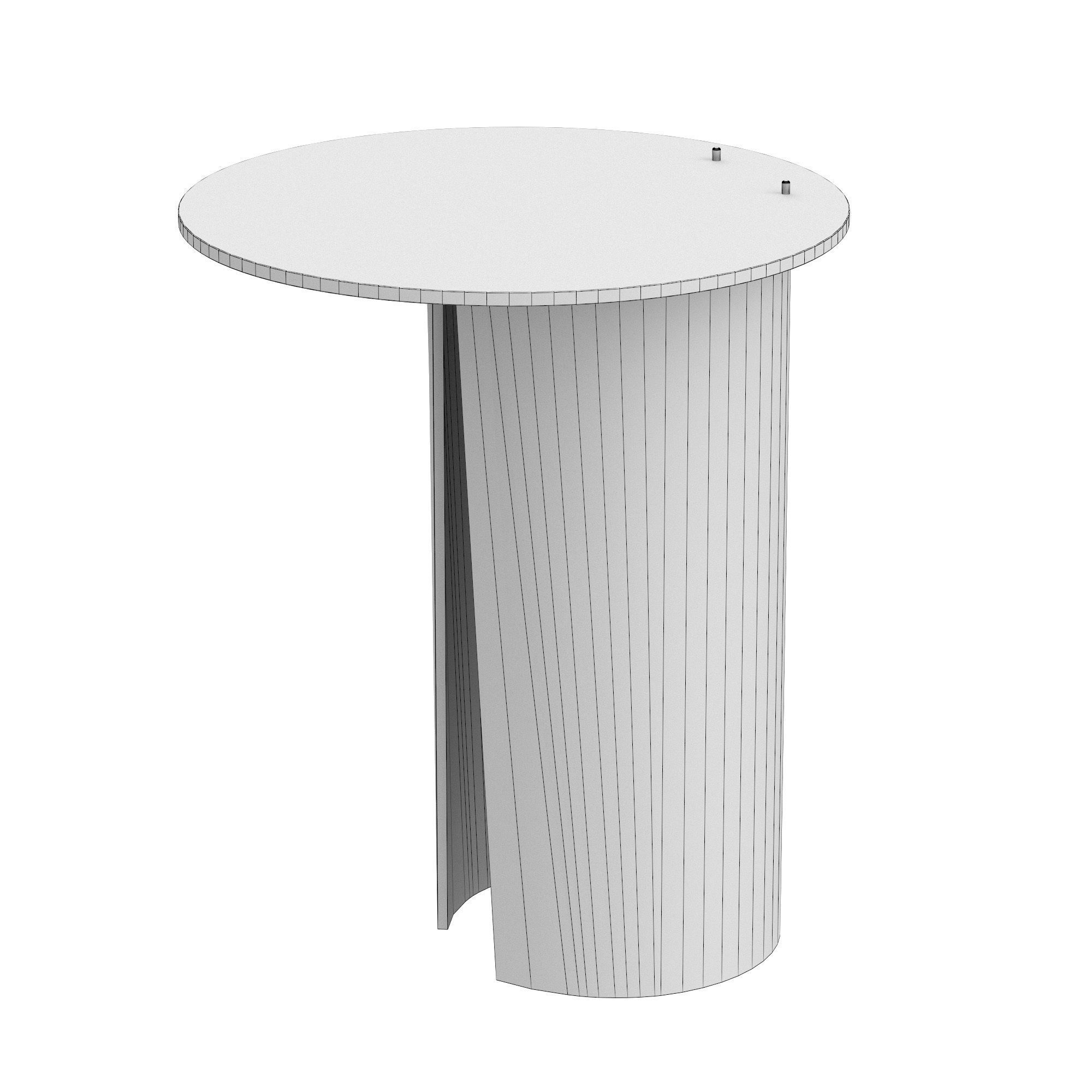 Wrap Side Table 3D model_4